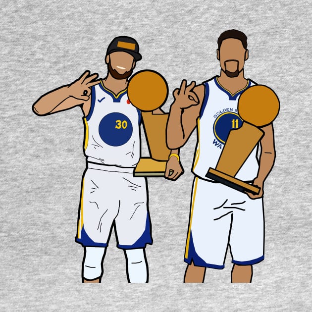 Steph Curry and Klay Thompson 'Splash Brothers' get a 3peat - NBA Golden State Warriors by xavierjfong